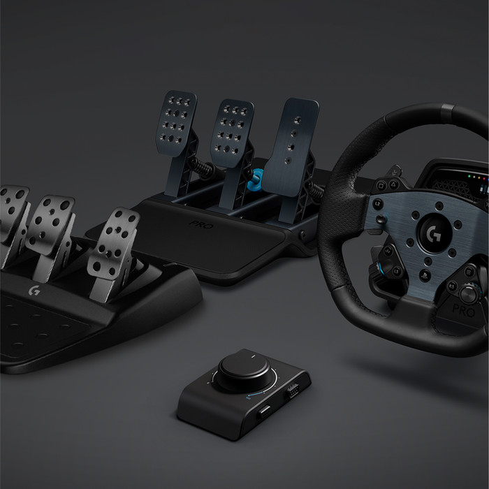 Logitech G Racing Adapter product in gebruik