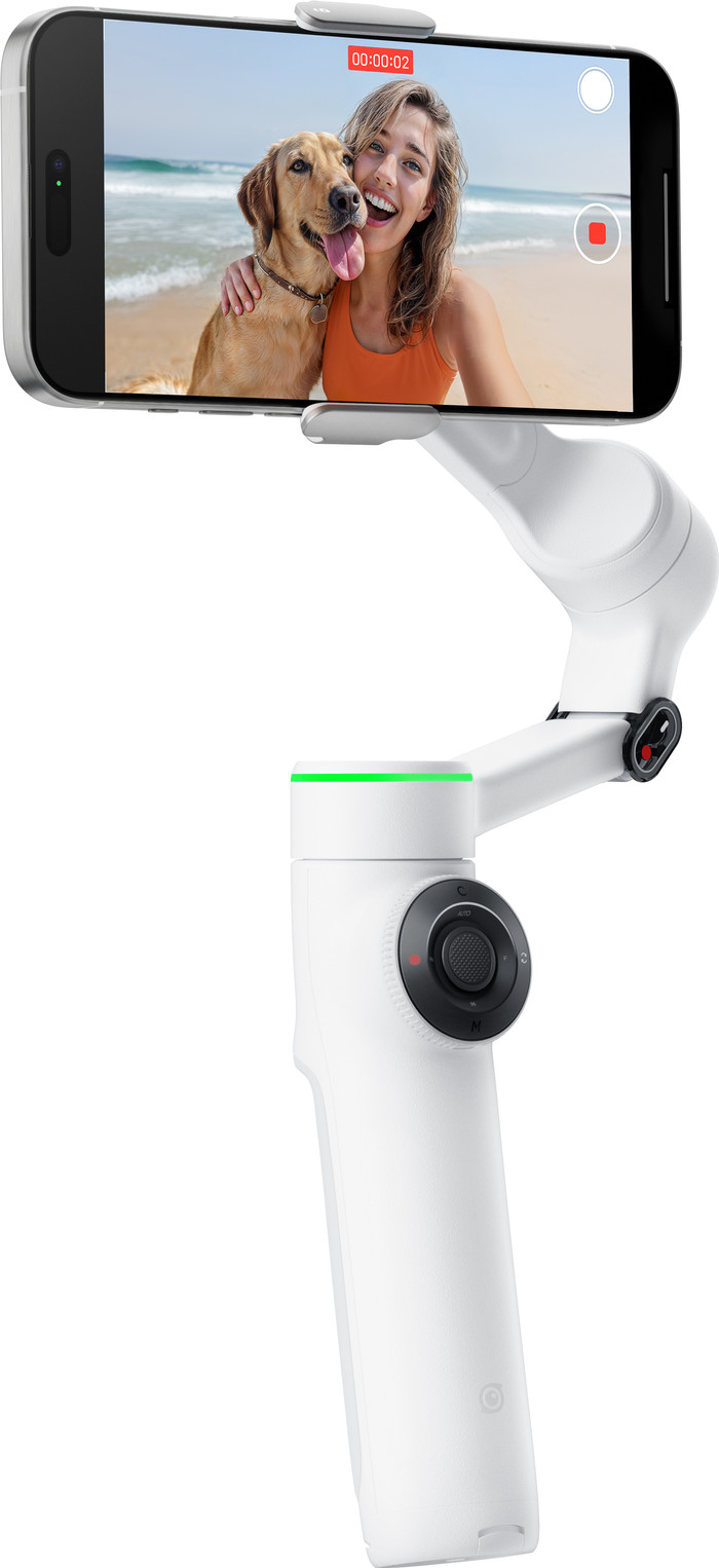 Insta360 Flow 2 Pro Wit linkerkant