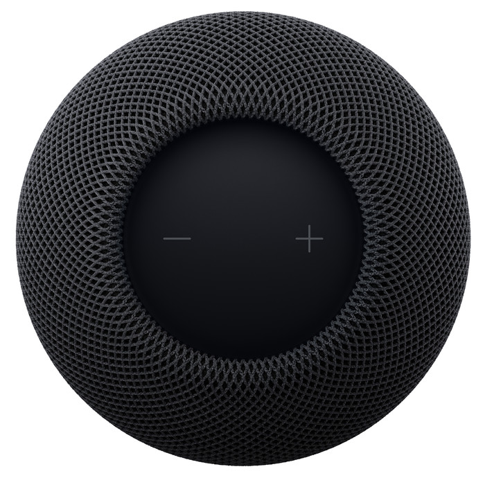 Apple HomePod mini 2 Noir dessus
