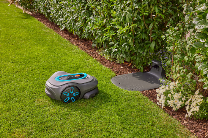 Gardena smart Sileno Max 800 product in gebruik