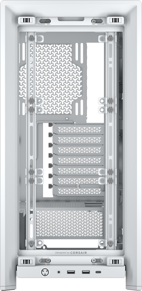 CORSAIR FRAME 4000D White front
