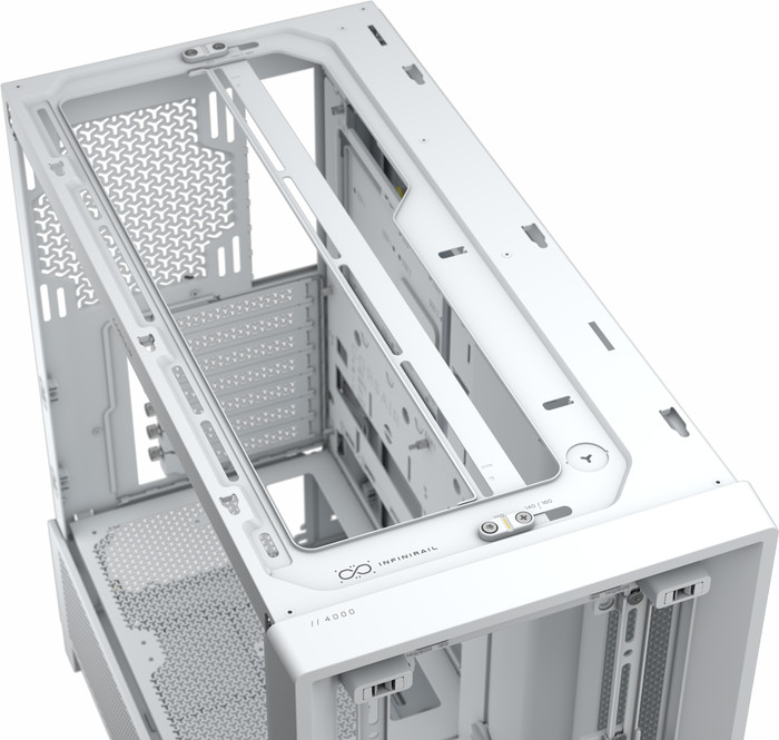 CORSAIR FRAME 4000D White top