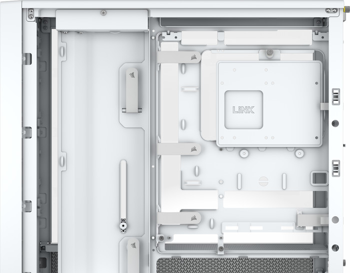 CORSAIR FRAME 4000D White right side