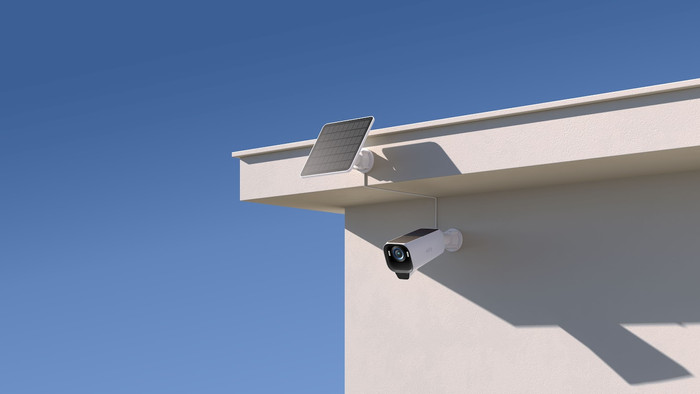 EufyCam S3 Pro 3-Pack + Smart Display E10 product in gebruik