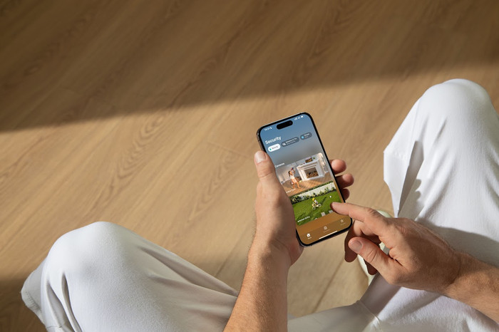 EufyCam S3 Pro 3-Pack + Smart Display E10 product in gebruik