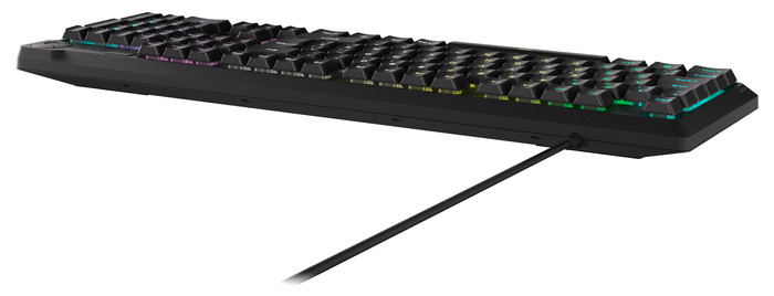 CORSAIR K55 Core RGB Gaming Keyboard AZERTY front