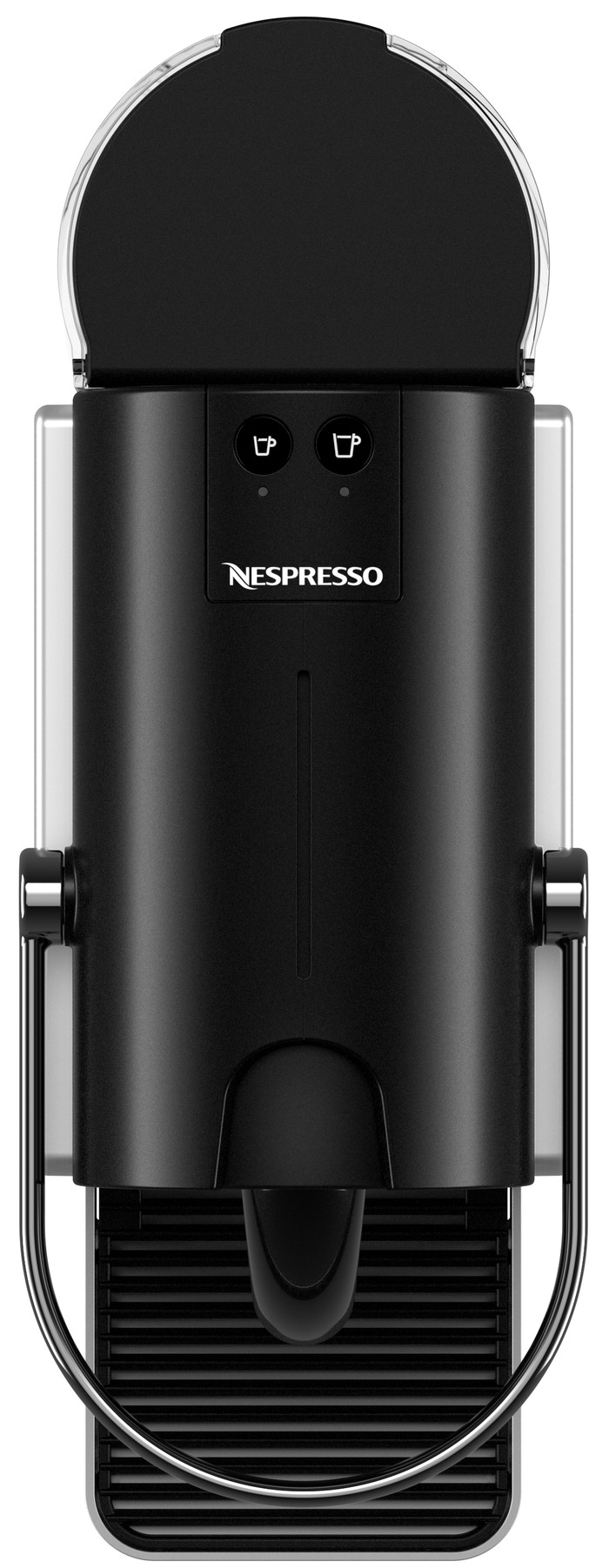 De'Longhi Nespresso Pixie EN127.S + Pierre Mousseur à Lait dessus