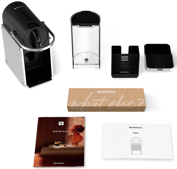 De'Longhi Nespresso Pixie EN127.S + Pierre Mousseur à Lait accessoire