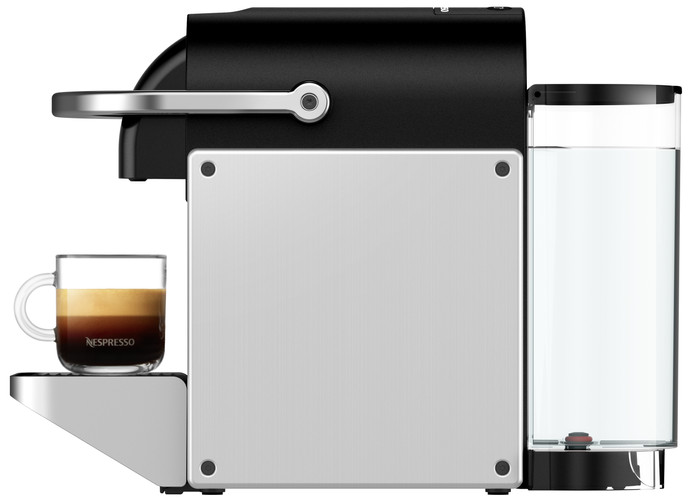 De'Longhi Nespresso Pixie EN127.S + Pierre Mousseur à Lait côté droit