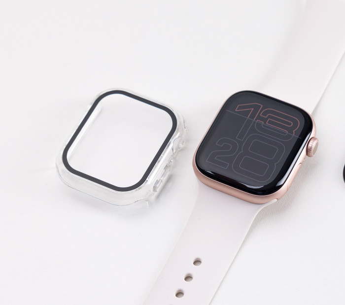 BlueBuilt Full Body Apple Watch Ultra 49mm Screen Protector product in use