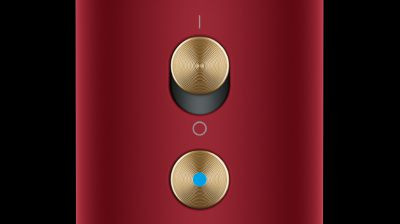 Dyson Supersonic Nural Red Velvet/Or détail