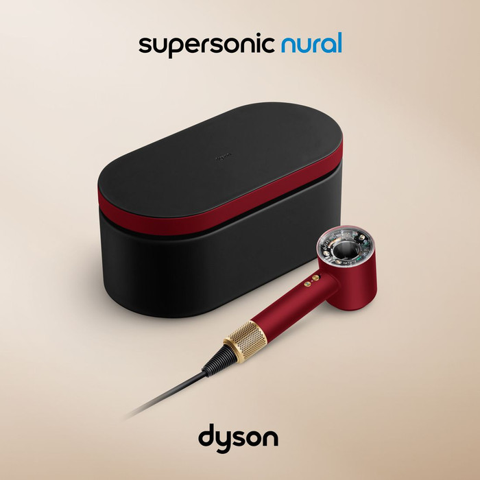 Dyson Supersonic Nural Red Velvet/Or produit à l'usage