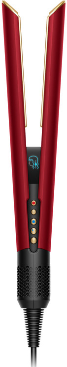 Dyson Airstrait Red Velvet/Goud linkerkant