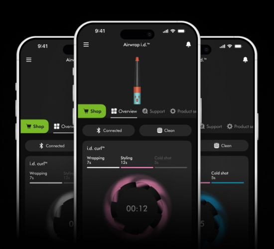 Dyson Airwrap i.d.Straight + Wavy Red Velvet/Or visuel fournisseur