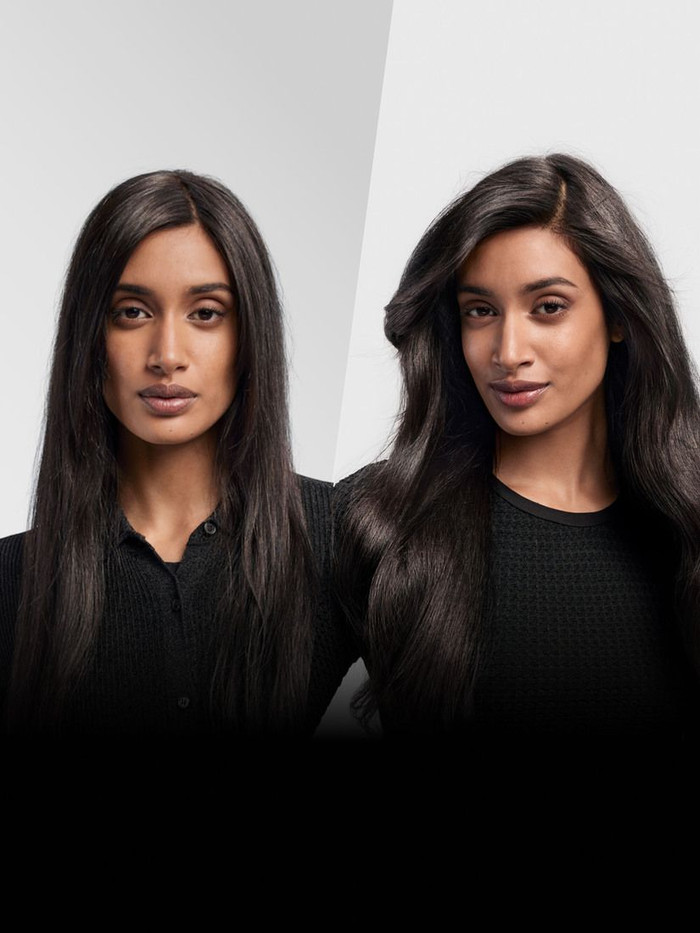 Dyson Airwrap i.d.Straight + Wavy Red Velvet/Or produit à l'usage