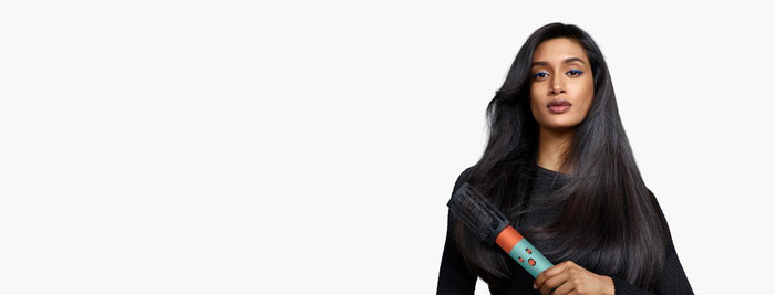 Dyson Airwrap i.d.Straight + Wavy Red Velvet/Or produit à l'usage