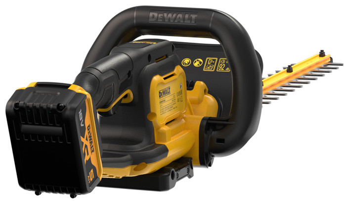 DeWalt DCMHT564P1-QW incl. 5,0 Ah Accu + DeWalt DCB184-XJ achterkant