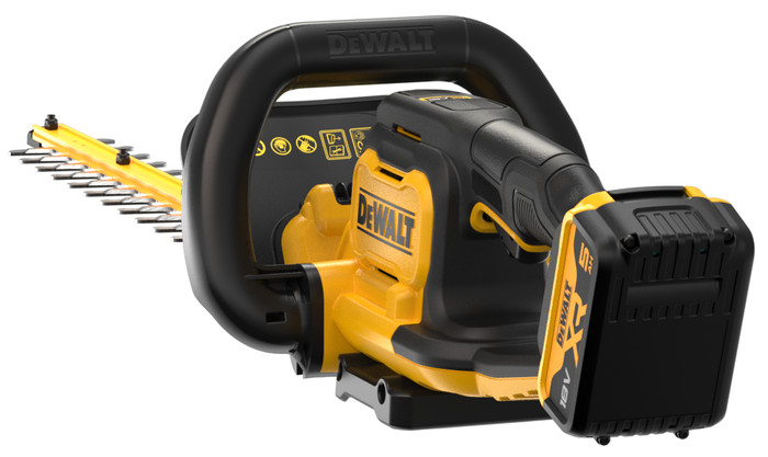 DeWalt DCMHT564P1-QW incl. 5,0 Ah Accu + DeWalt DCB184-XJ achterkant