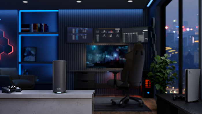 Netgear Orbi RBE870 - Zwart - Uitbreiding product in gebruik