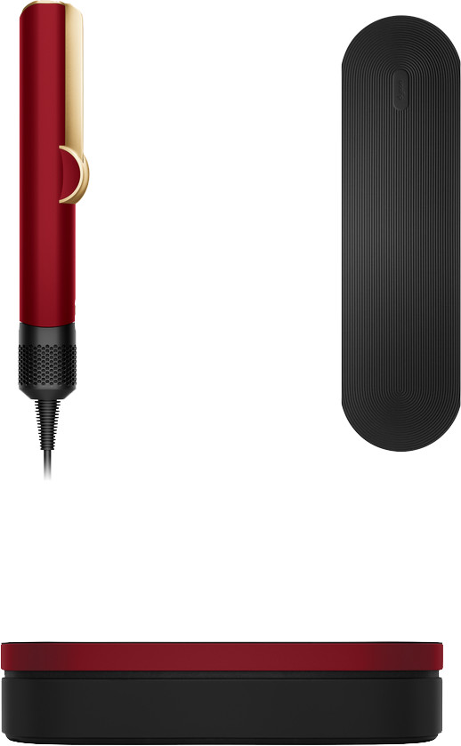 Dyson Airstrait Red Velvet/Goud accessoire