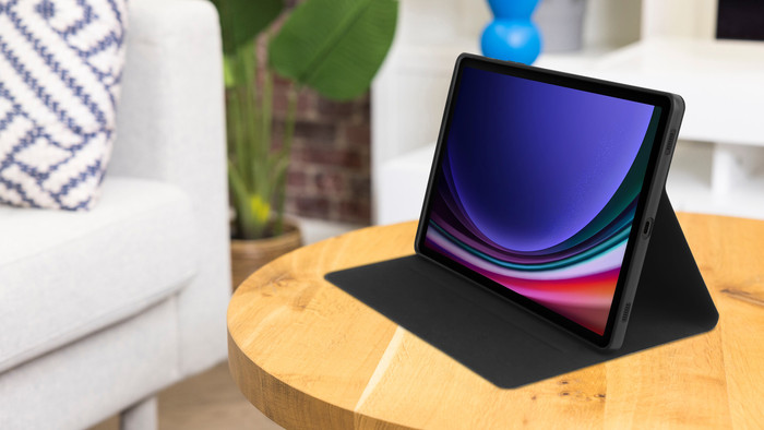 BlueBuilt Samsung Galaxy Tab S9/S9 FE/S10 FE/S10 Lite Book Case Blauw visual leverancier