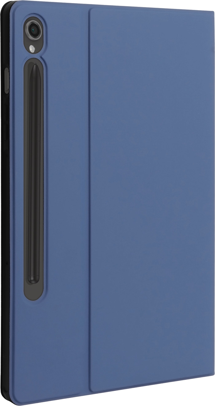 BlueBuilt Samsung Galaxy Tab S9/S9 FE/S10 FE/S10 Lite Book Case Blauw rechterkant