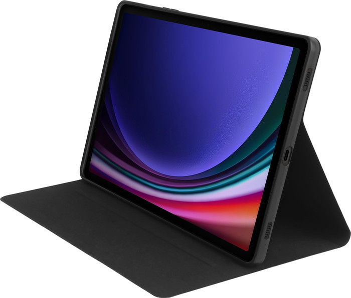 BlueBuilt Samsung Galaxy Tab S9/S9 FE/S10 FE/S10 Lite Book Case Blauw rechterkant