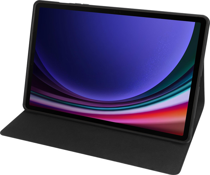 BlueBuilt Samsung Galaxy Tab S9/S9 FE/S10 FE/S10 Lite Book Case Blauw voorkant