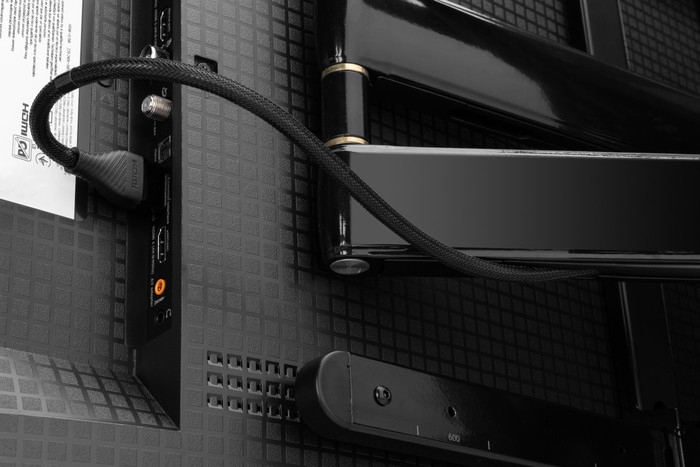 BlueBuilt Premium Support Mural Pivotant 37" - 75" détail