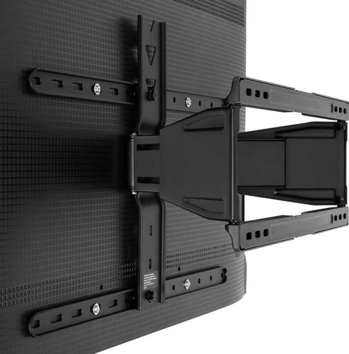 BlueBuilt Ultra Slim Draaibare Muurbeugel 43" - 75" product in gebruik