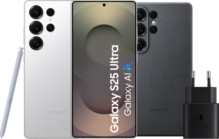 Samsung Galaxy S25 Ultra 1 To Blanc 5G + Pack d'Accessoires Main Image