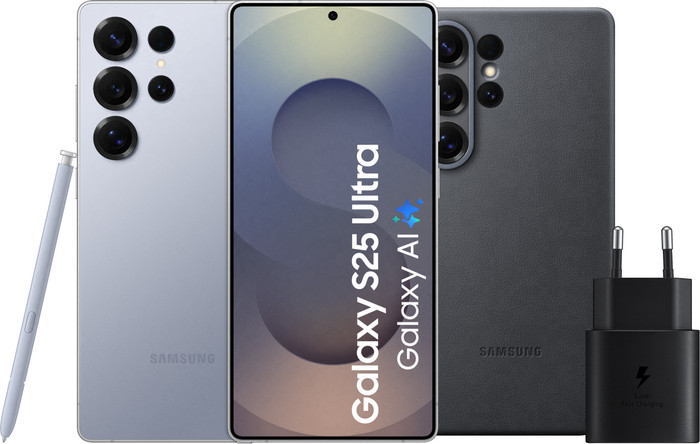 Samsung Galaxy S25 Ultra 1TB Zilver 5G + Accessoirepakket Main Image