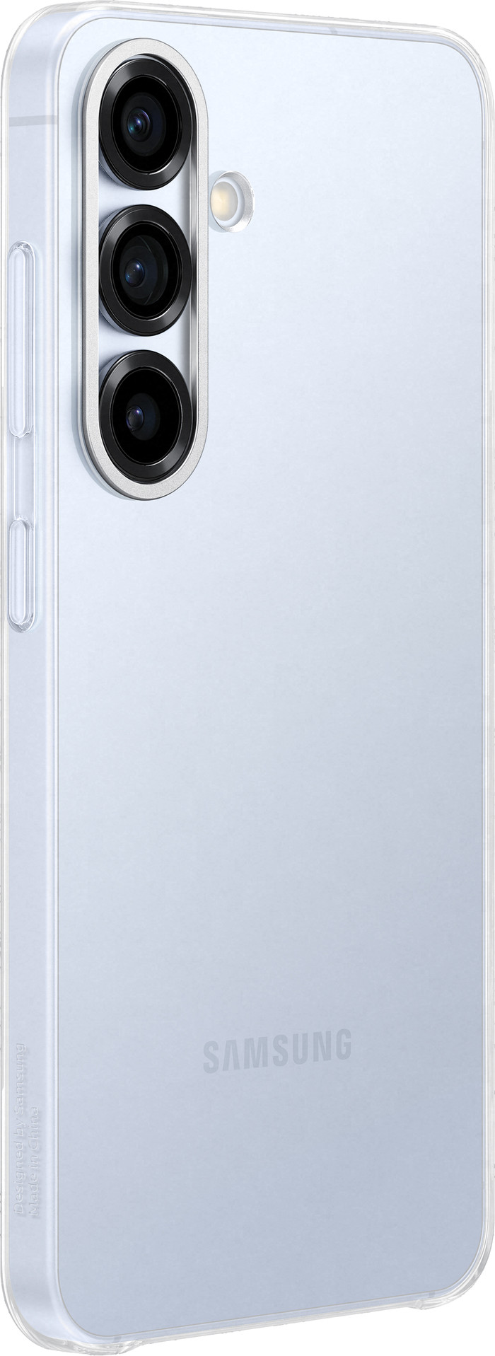 Samsung Galaxy S25 Back Cover Transparant rechterkant