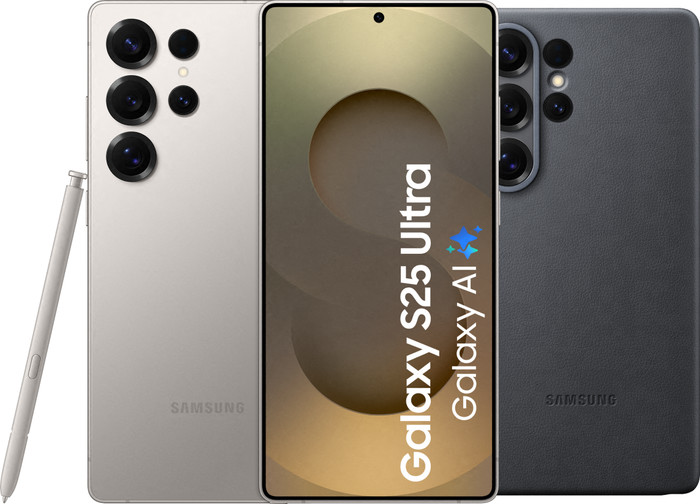 Samsung Galaxy S25 Ultra 256 Go Gris 5G + Samsung Kindsuit Back Cover Noir Main Image