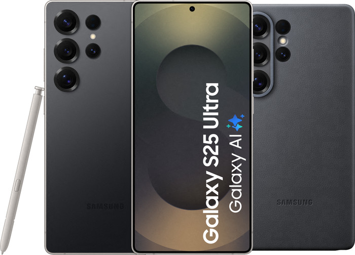 Samsung Galaxy S25 Ultra 256 Go Noir 5G + Samsung Kindsuit Back Cover Noir Main Image