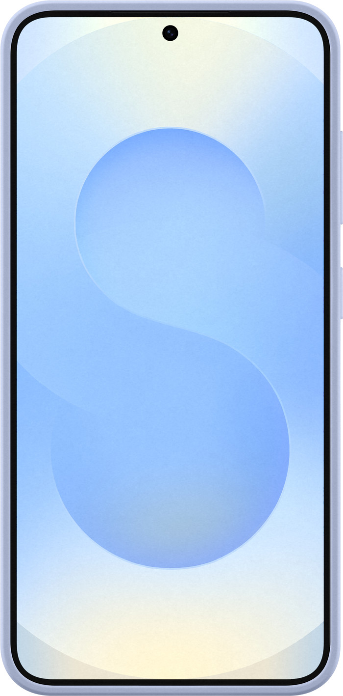 Samsung Galaxy S25 Back Cover Silicone Bleu Clair avant