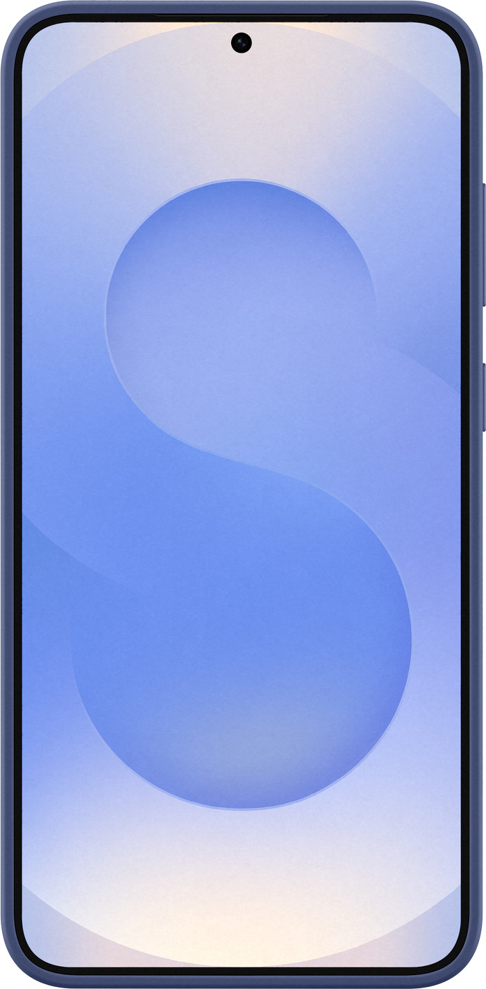 Samsung Galaxy S25 Plus Back Cover Silicone Bleu avant