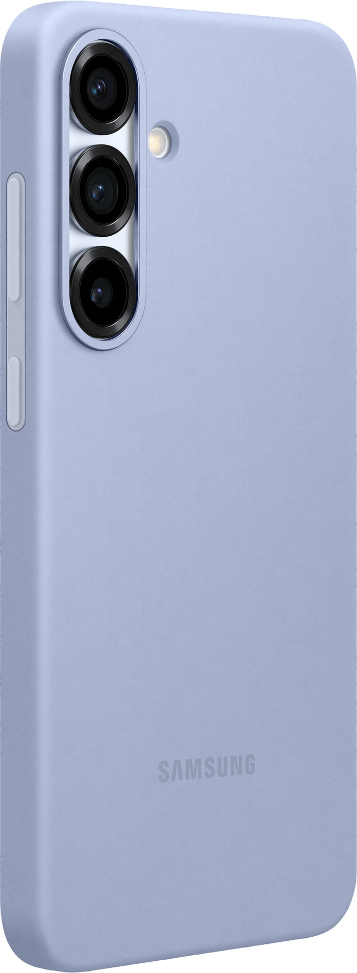 Samsung Galaxy S25 Plus Back Cover Silicone Bleu Clair côté droit