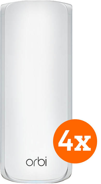 NETGEAR Orbi RBE773 4-pack Main Image