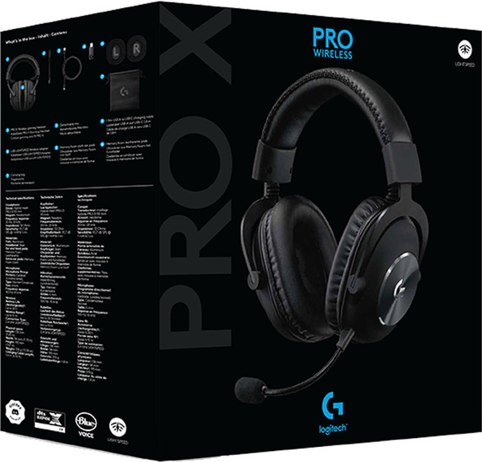 Logitech G PRO X Wireless LIGHTSPEED Gaming Headset verpakking