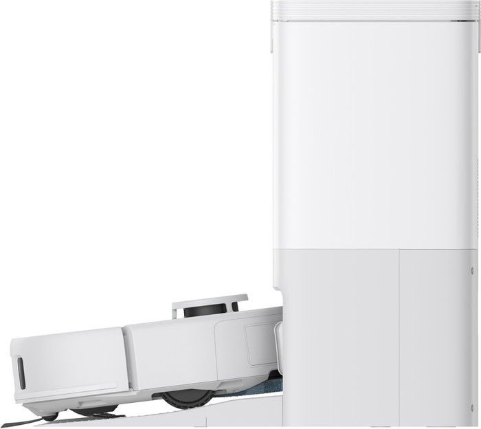 eufy X10 Pro Omni White Complete left side