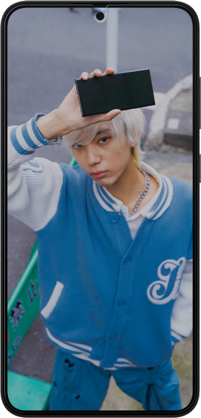 PanzerGlass Ultra-Wide Fit Samsung Galaxy S25 Plus Privacy Screenprotector Glas voorkant