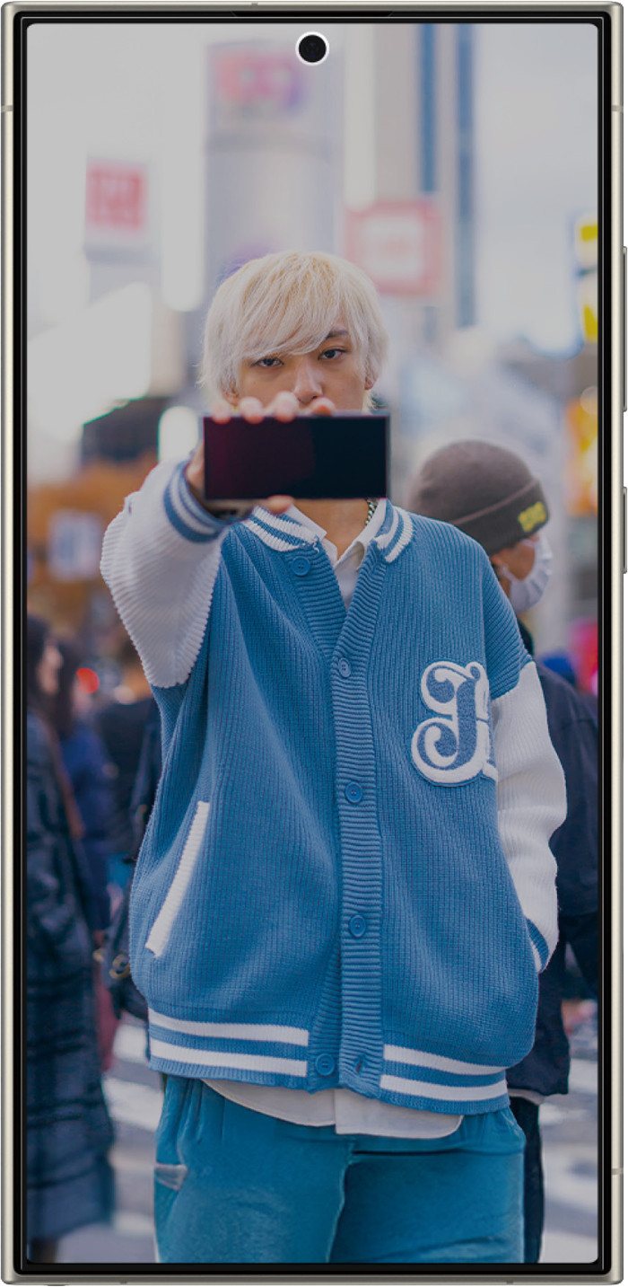 PanzerGlass Ultra-Wide Fit Samsung Galaxy S25 Ultra Privacy Screenprotector Glas voorkant