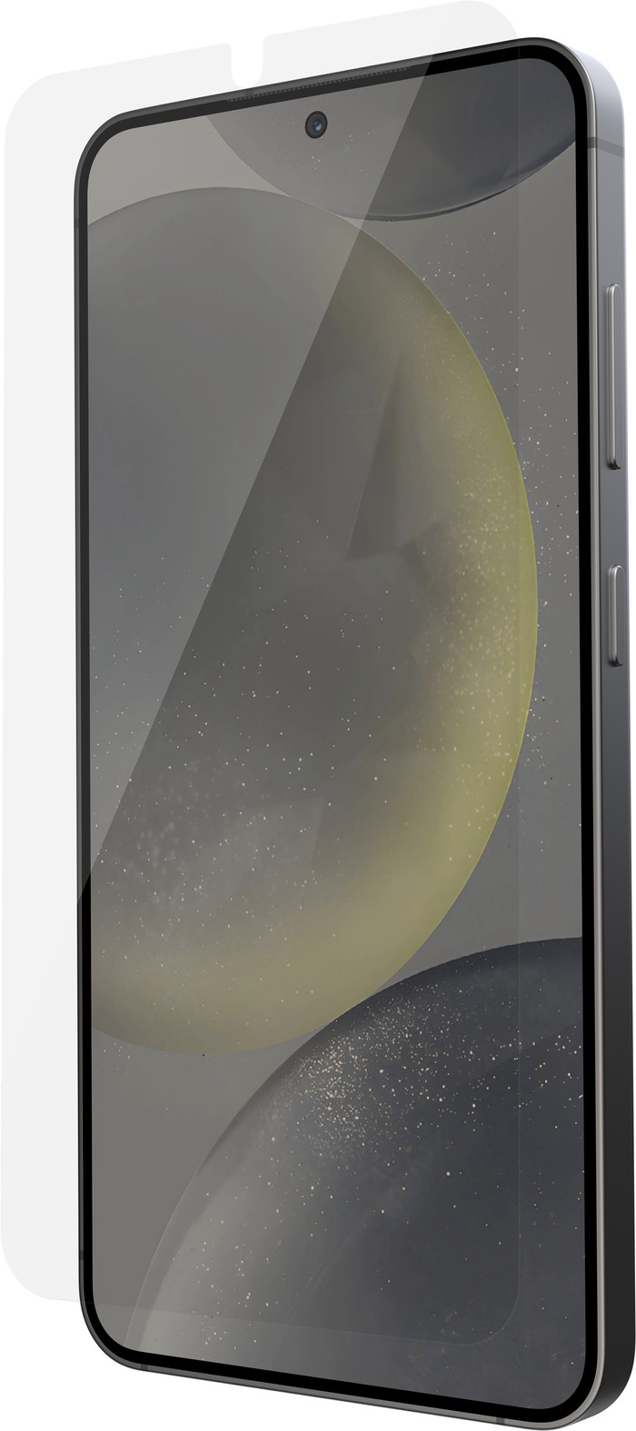 BlueBuilt Samsung Galaxy S25 Plus Screen Protector Glass Duo Pack right side