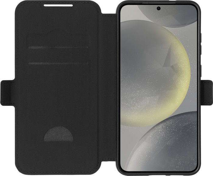 BlueBuilt Galaxy S25 Plus Book Case Black Main Image