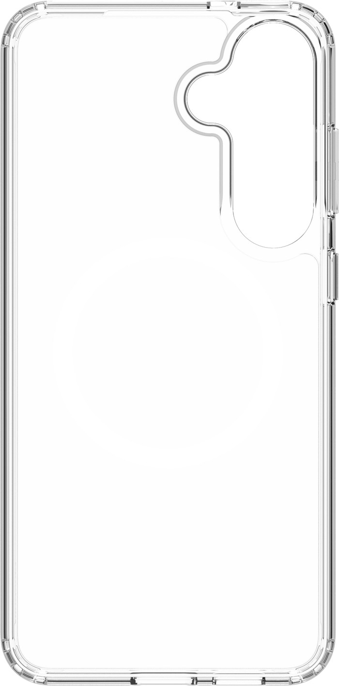 BlueBuilt Protective Cover Magneet Galaxy S25 Plus Transparant + Screenprotector Duo Pack voorkant