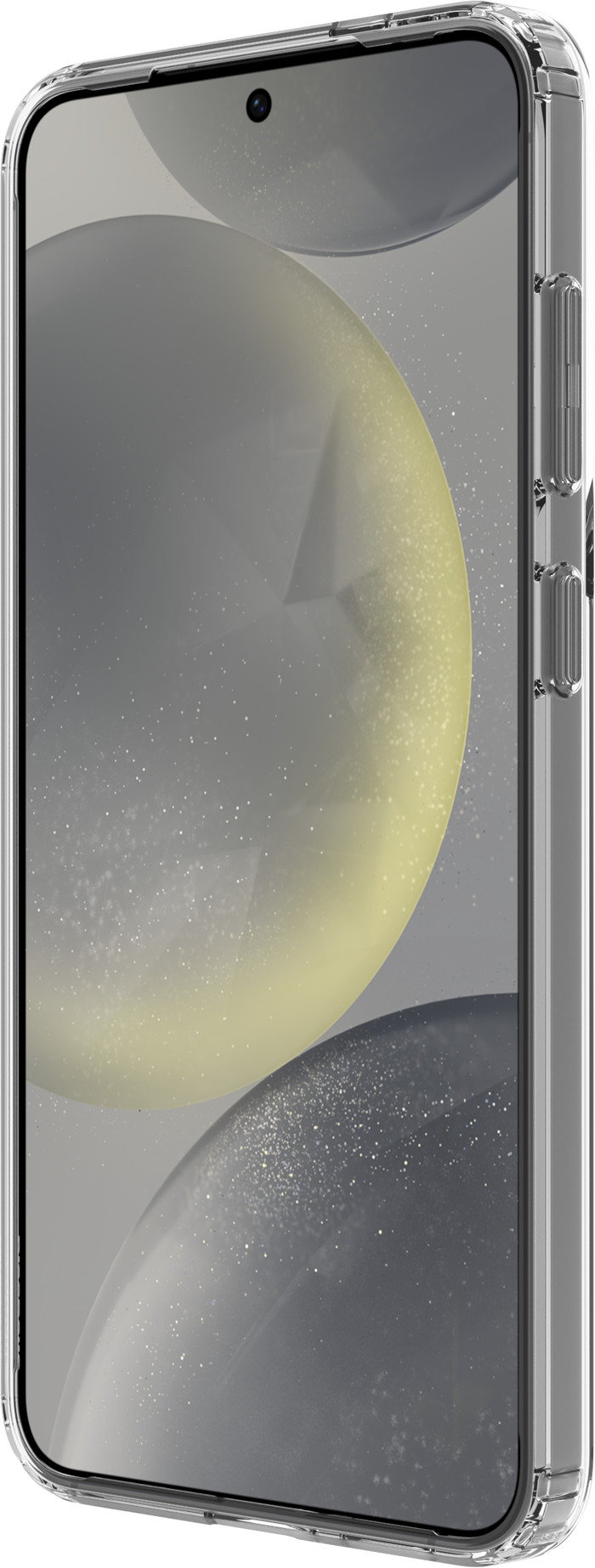 BlueBuilt Protective Cover Magneet Galaxy S25 Plus Transparant + Screenprotector Duo Pack achterkant