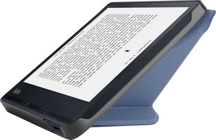 BlueBuilt Kobo Libra Colour Book Case Blue detail