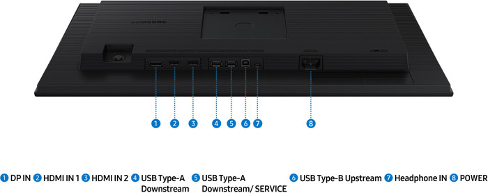 Samsung Essential S4 LS27D402GAUXEN detail