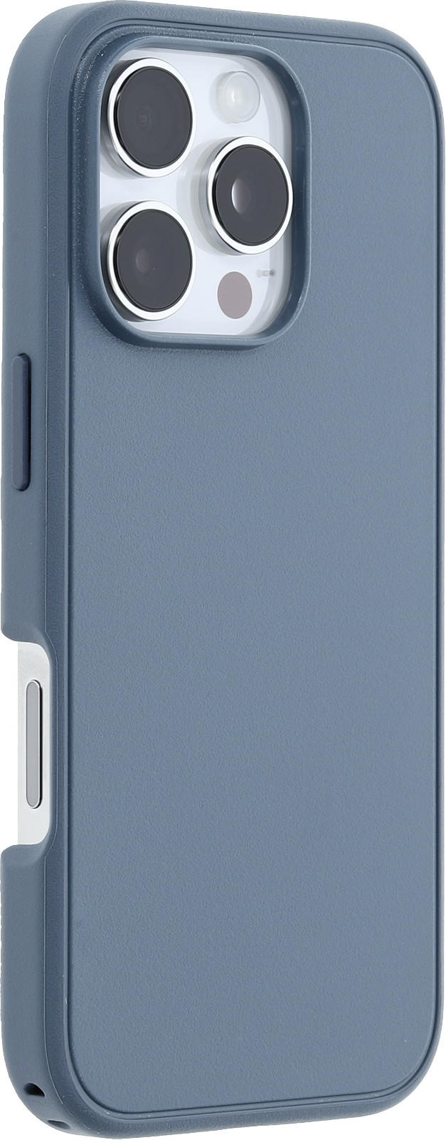 Otterbox Symmetry Apple iPhone 16 Pro Back Cover met MagSafe Magneet Blauw rechterkant